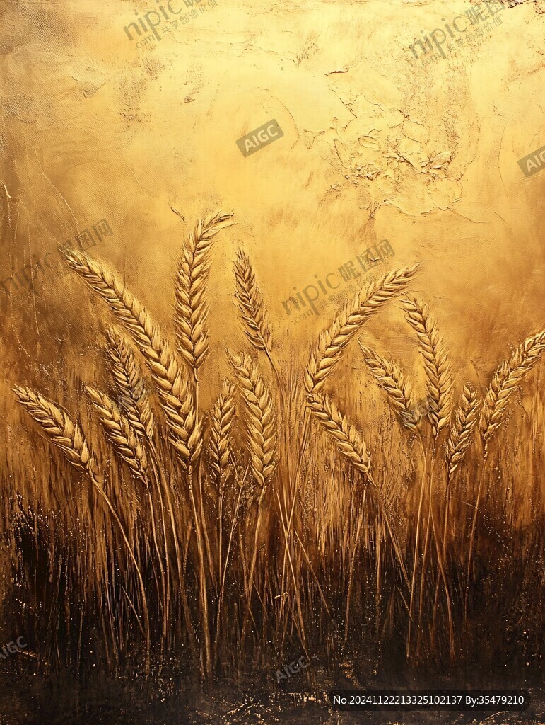 小麦壁画
