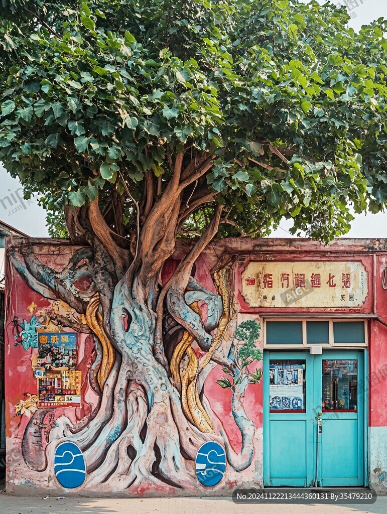 版画村菩提树