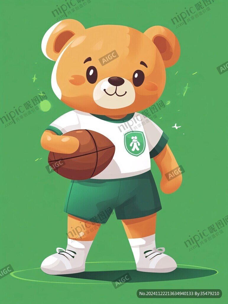 小熊吉祥物设计