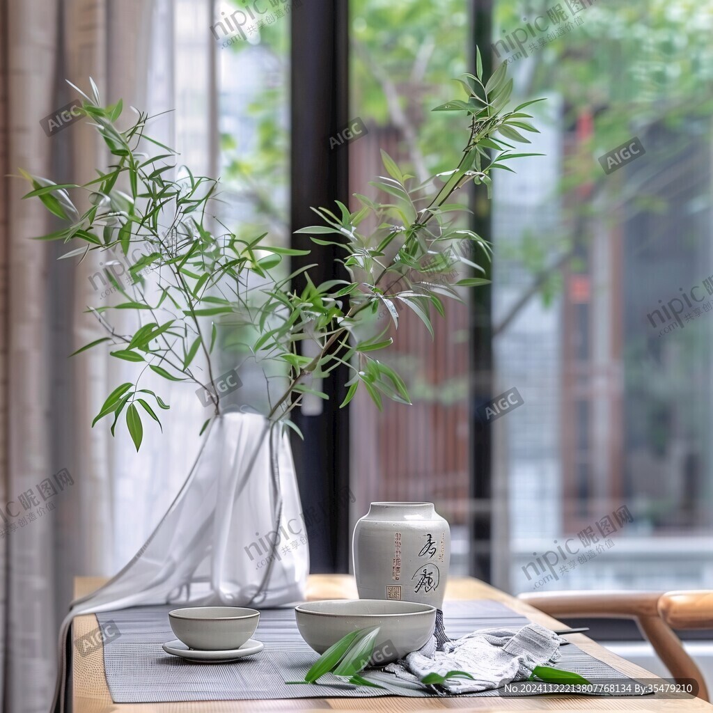 茶室绿植