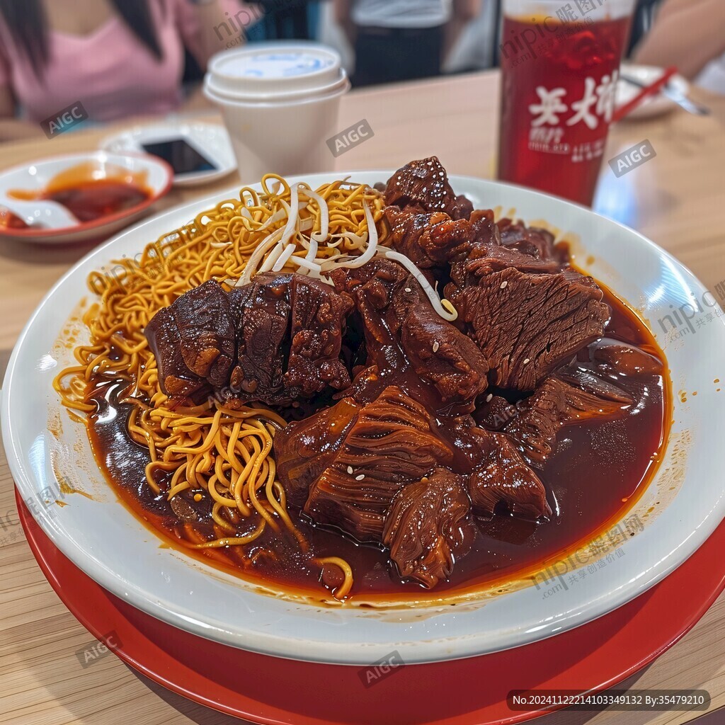 牛肉扒车仔面