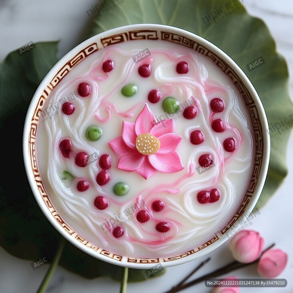莲花美食造型