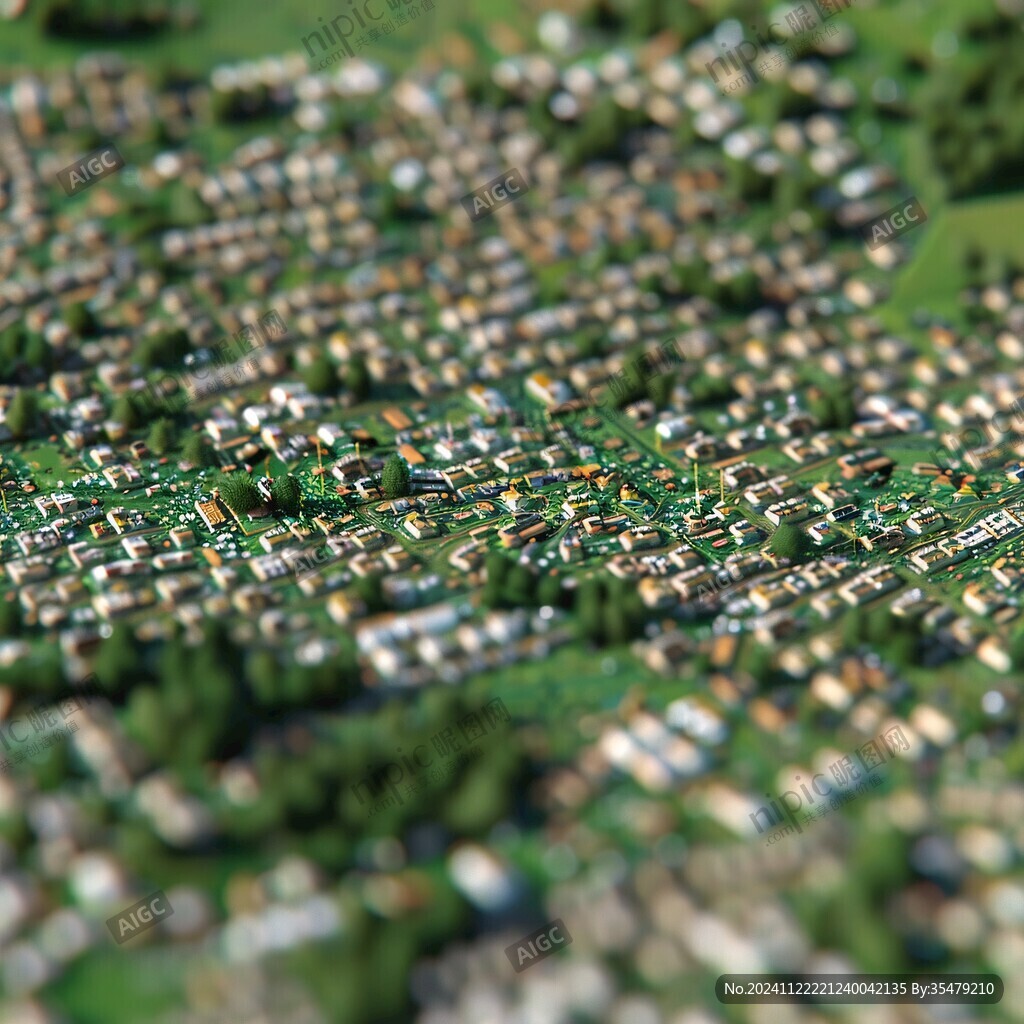 都市风光模型