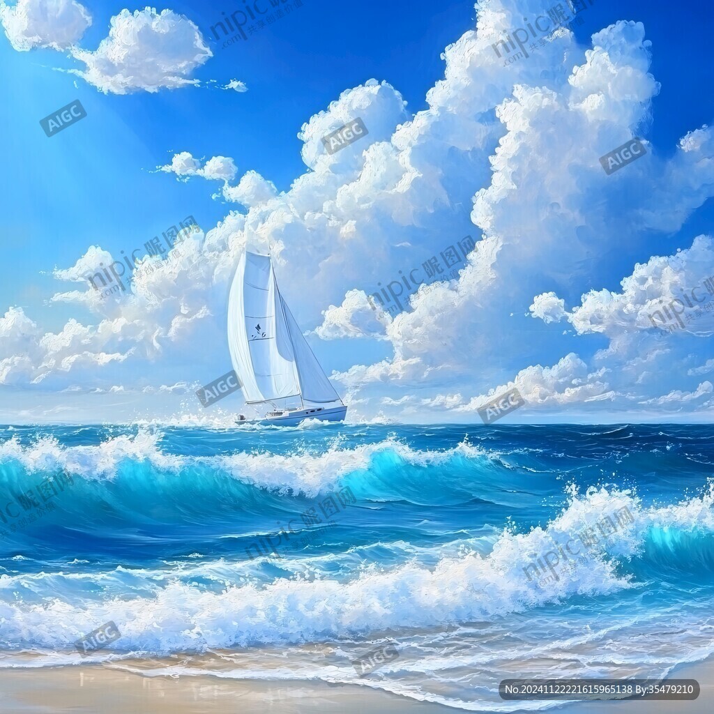 扬帆启航高清画