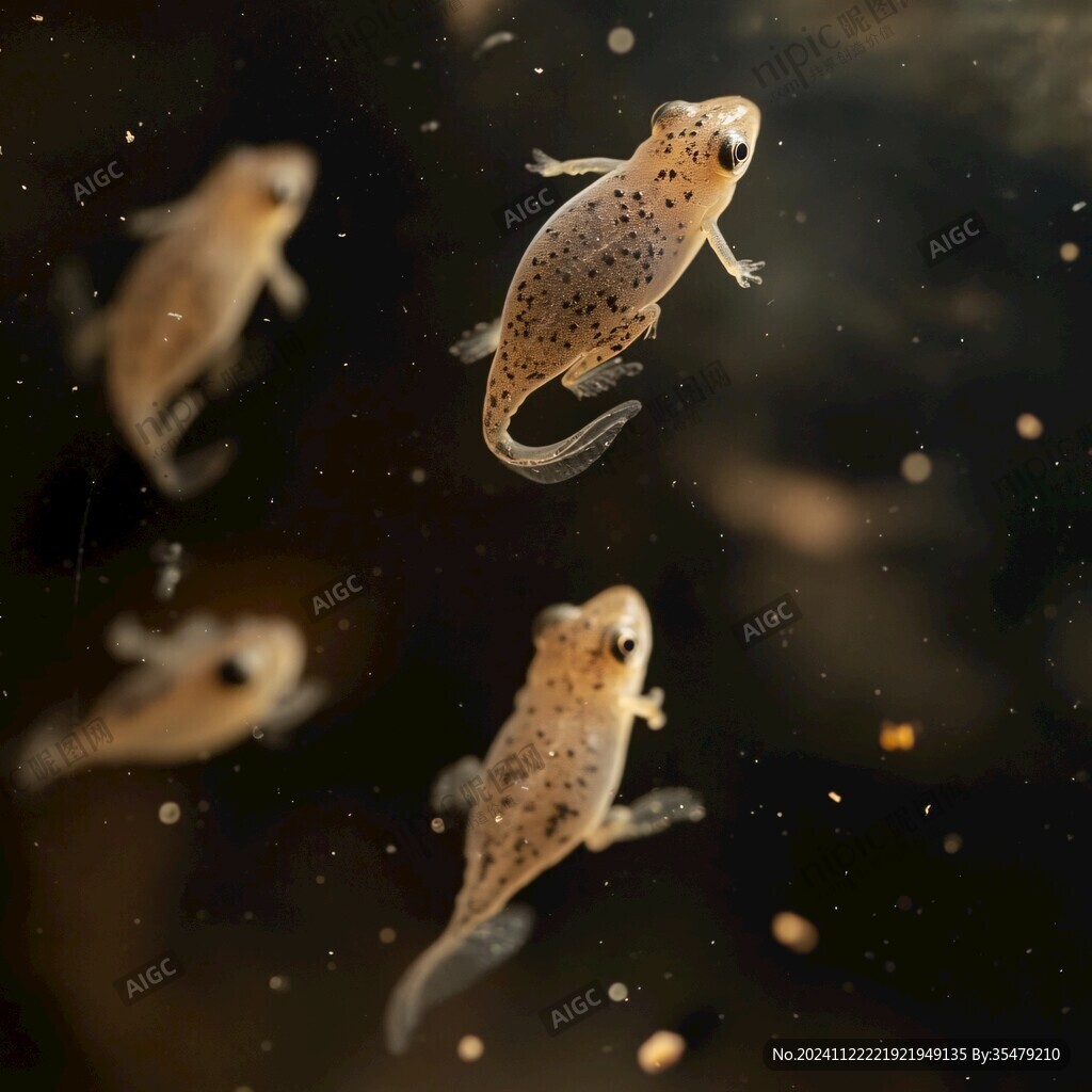 水中蝌蚪