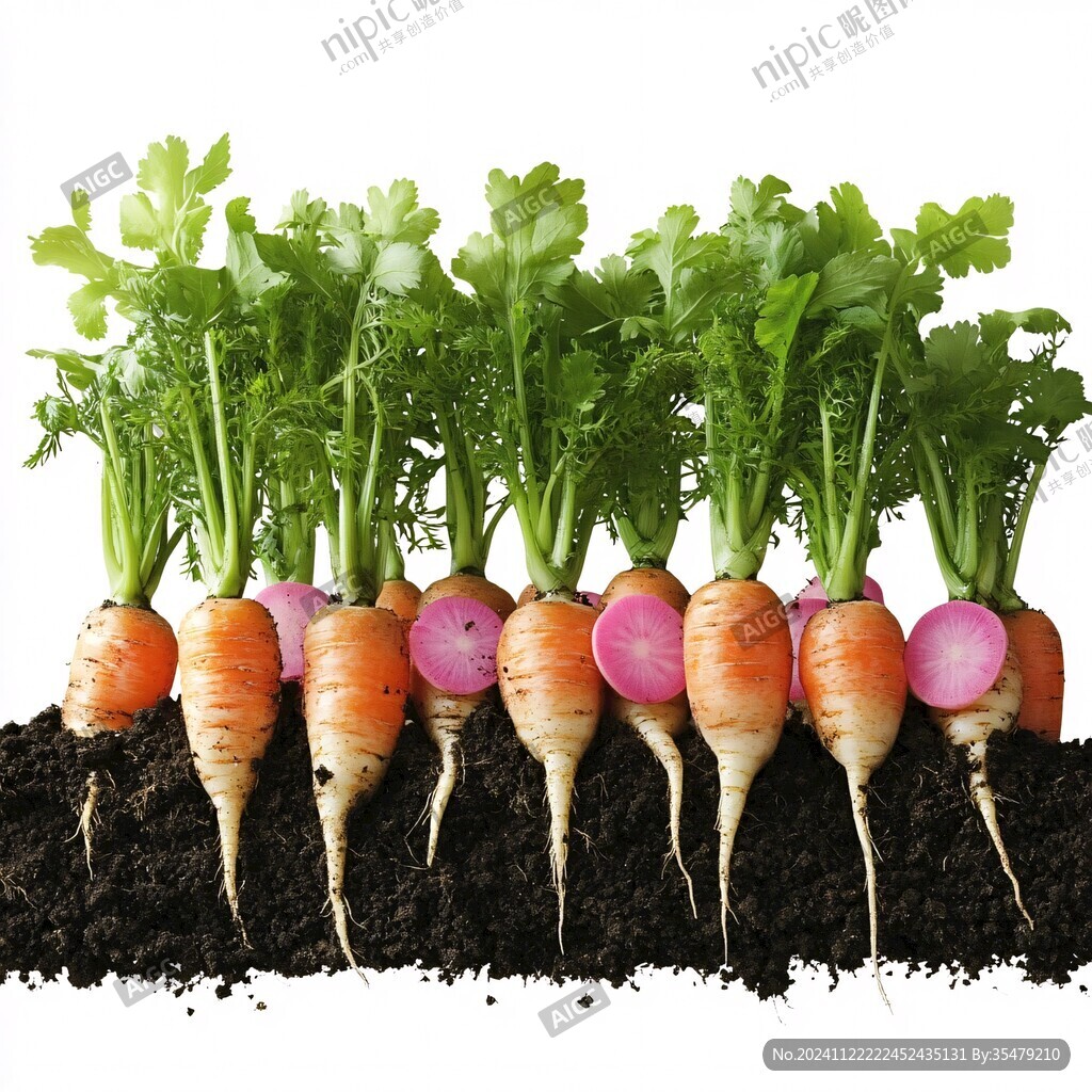 萝卜生长过程