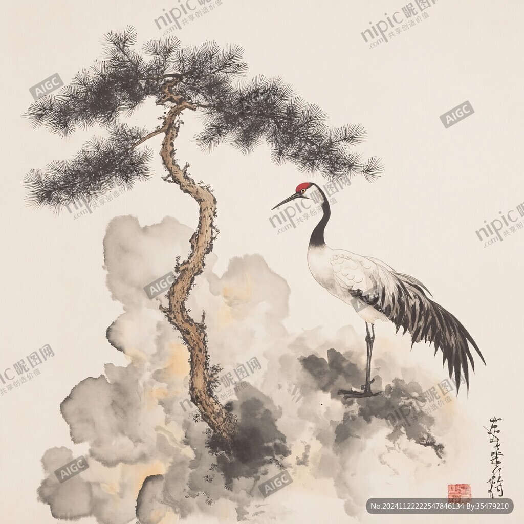松龄鹤寿
