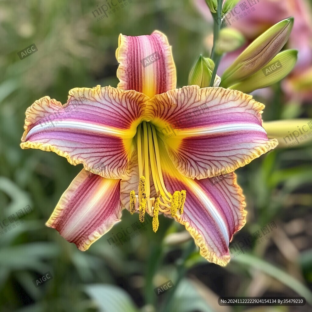 大苞萱草花