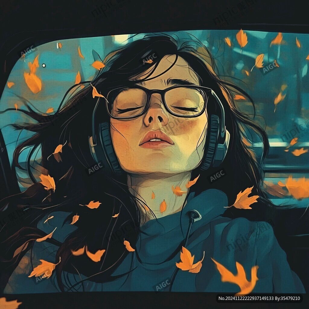 人物情绪插画