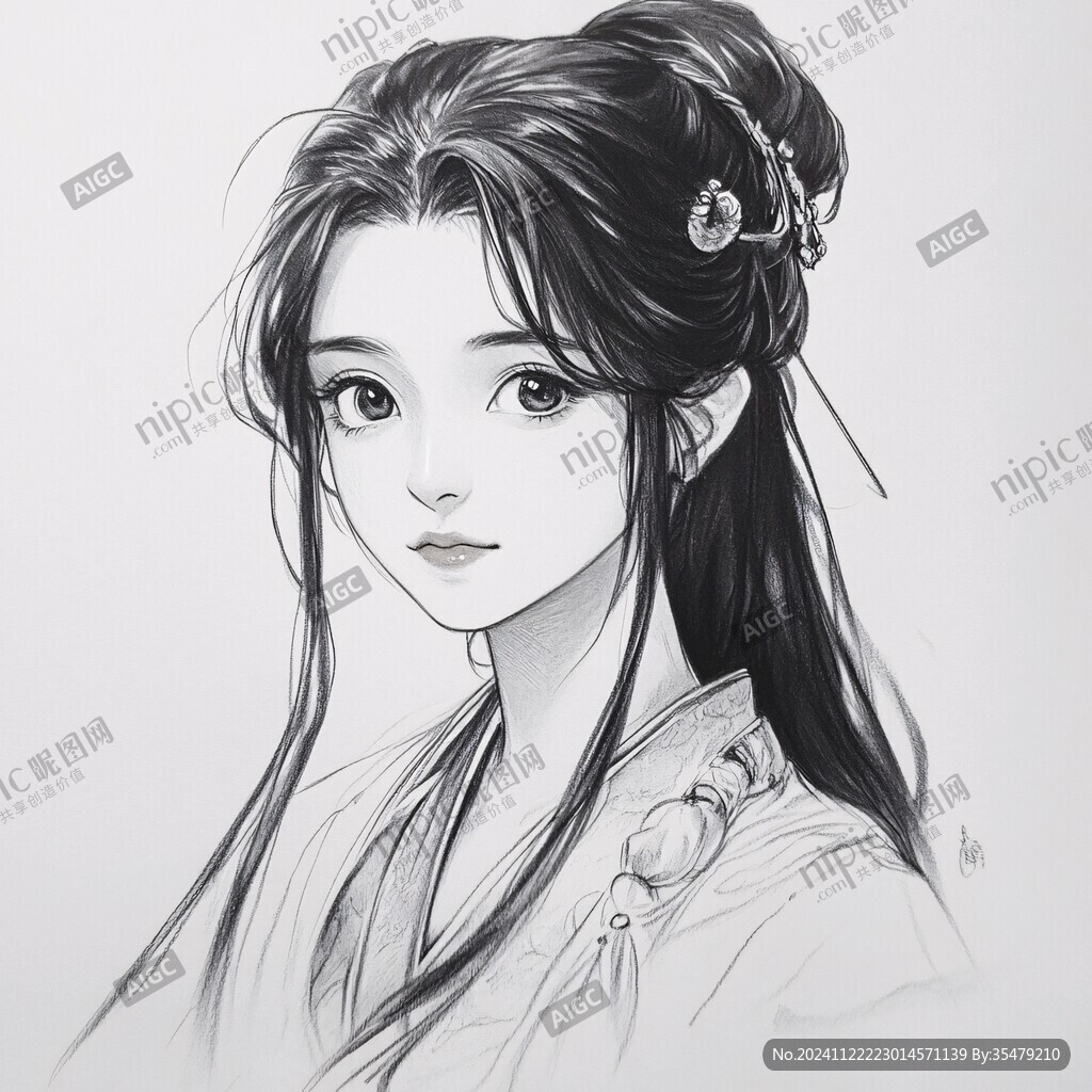 板绘人像