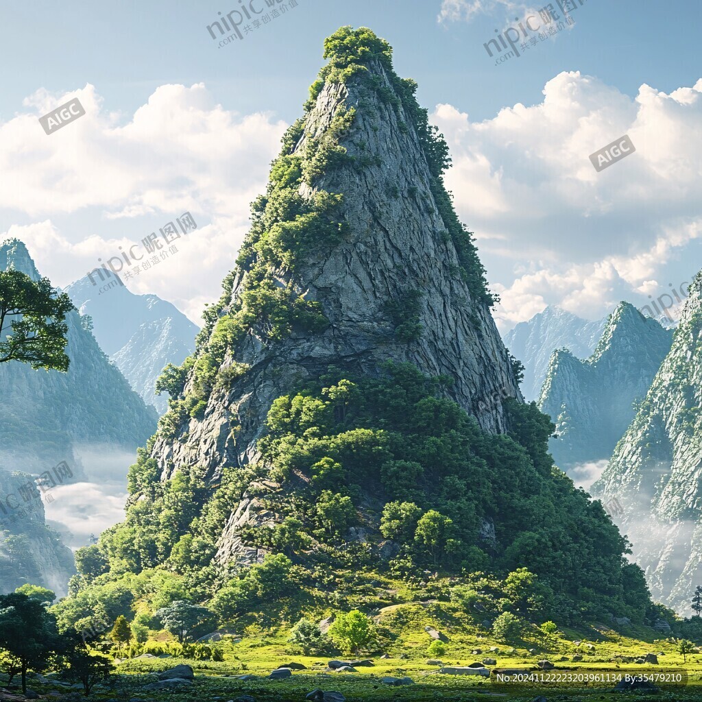 唯美奇幻大山