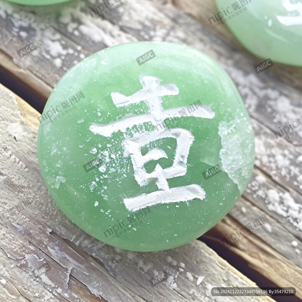 印字平安果