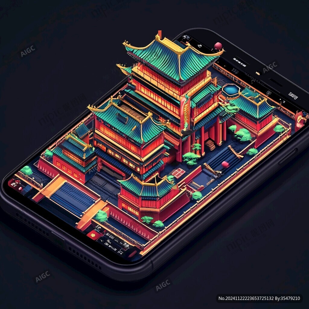 崇安阁插画