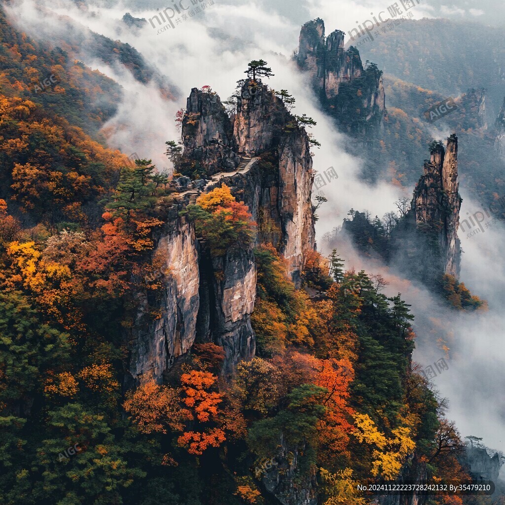 羊狮慕秋色
