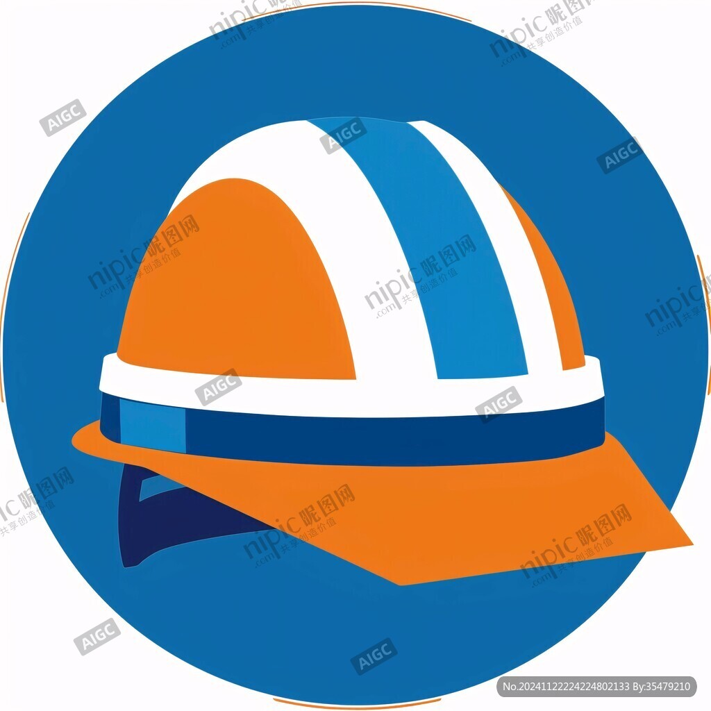 工程安全帽logo