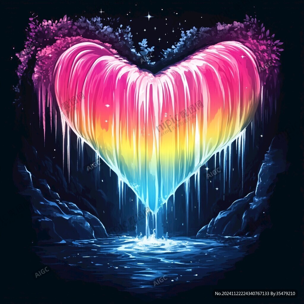 爱心浪漫梦幻素材