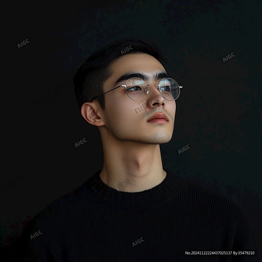 潮流男眼镜