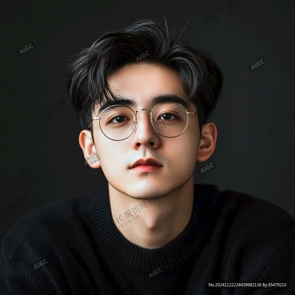 潮流男眼镜