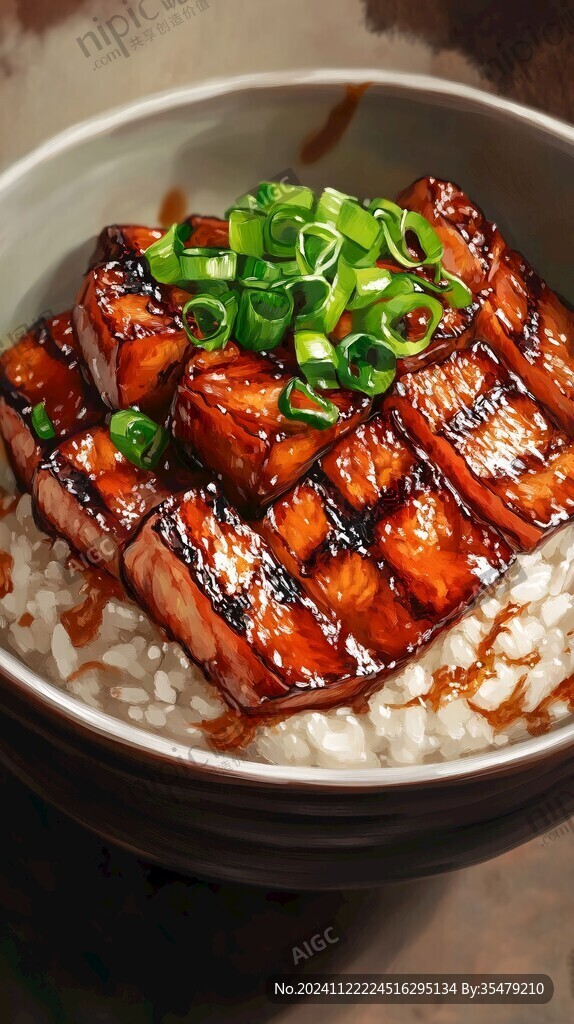 鳗鱼鸡饭