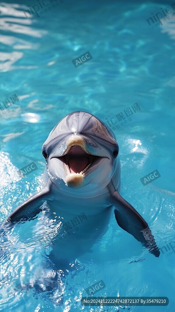 海豚镜头写真