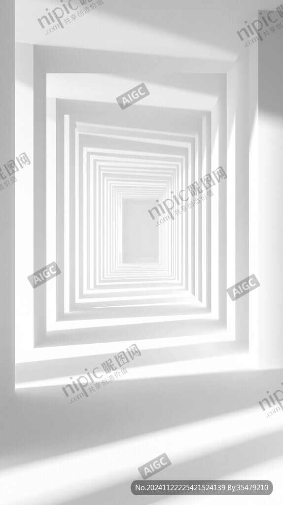 白色隧道