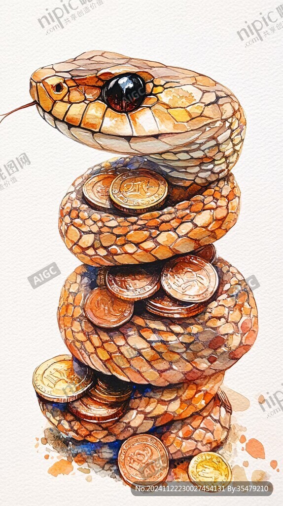 蛇合集插画
