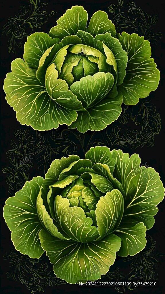 卷心菜插画