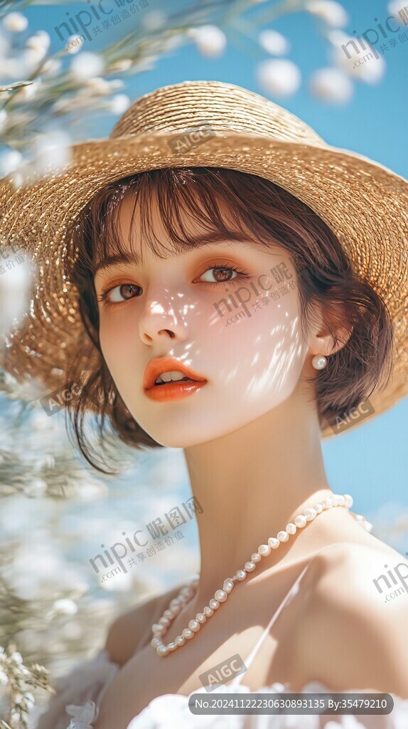 仙气清冷少女壁纸图片