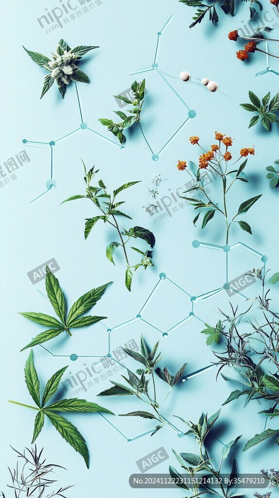 高清草药图片