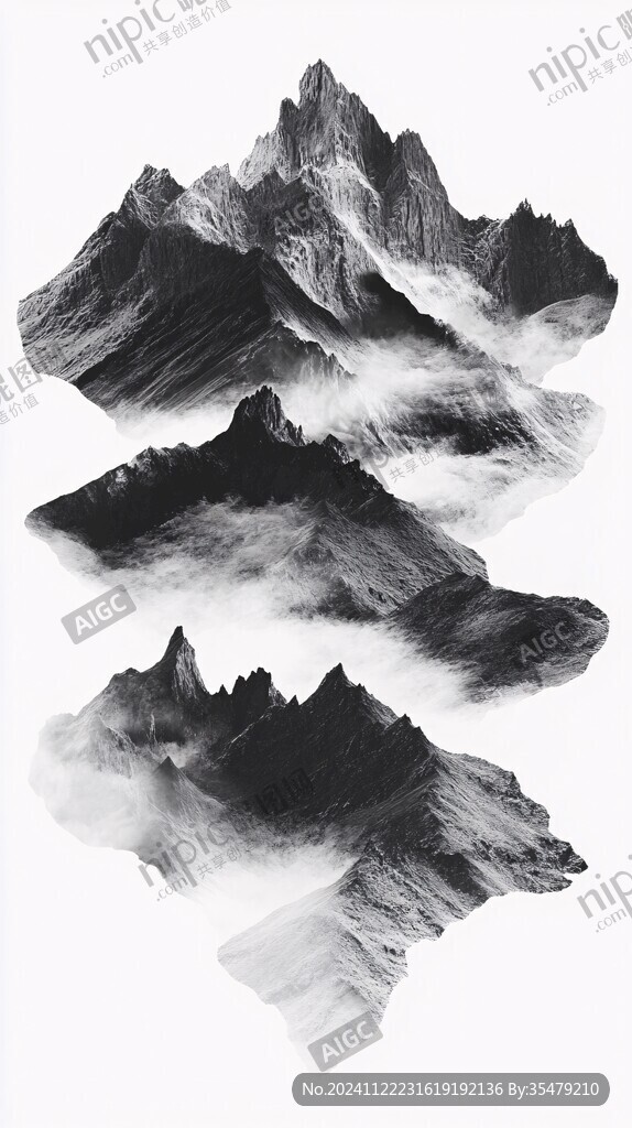 新中式山峰