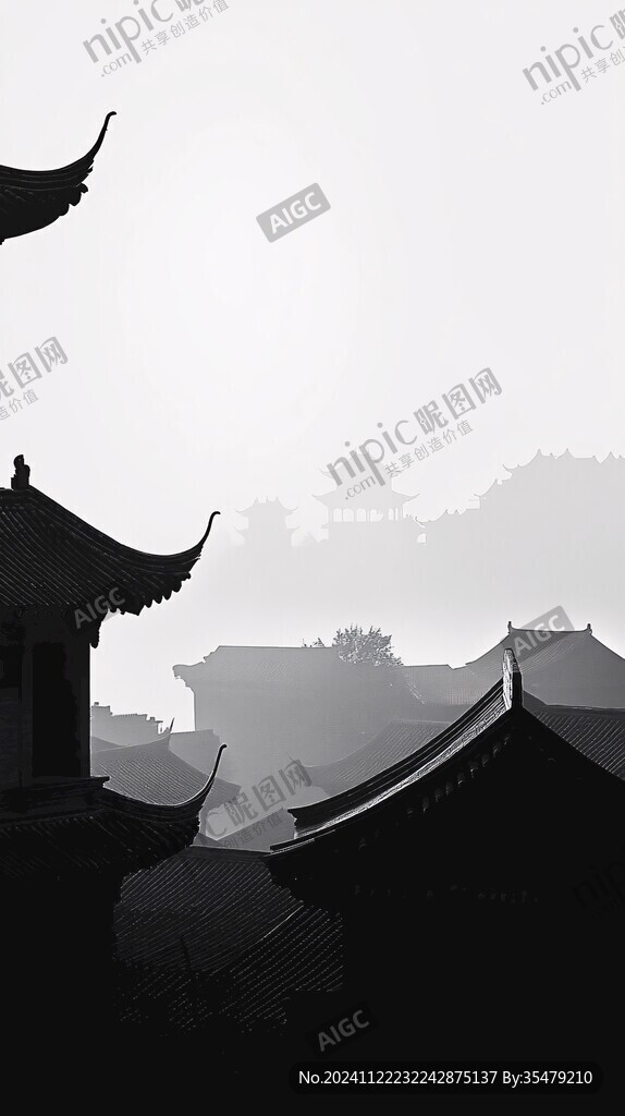 天一阁插画