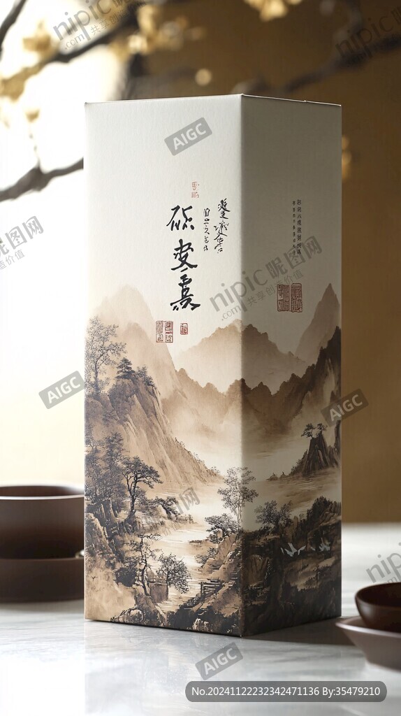 意境酒包装