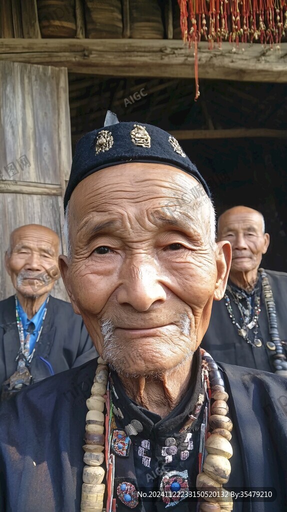 布朗族村寨头