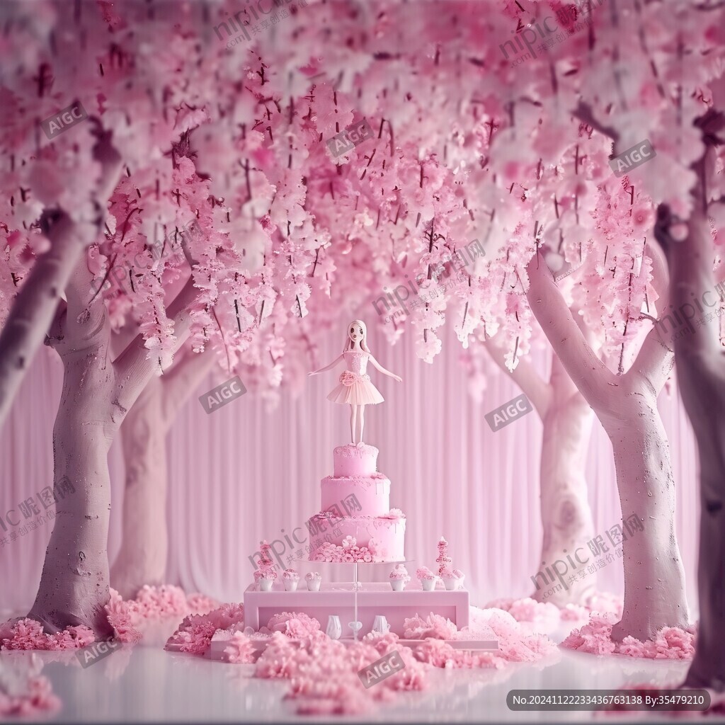 婚礼樱花树