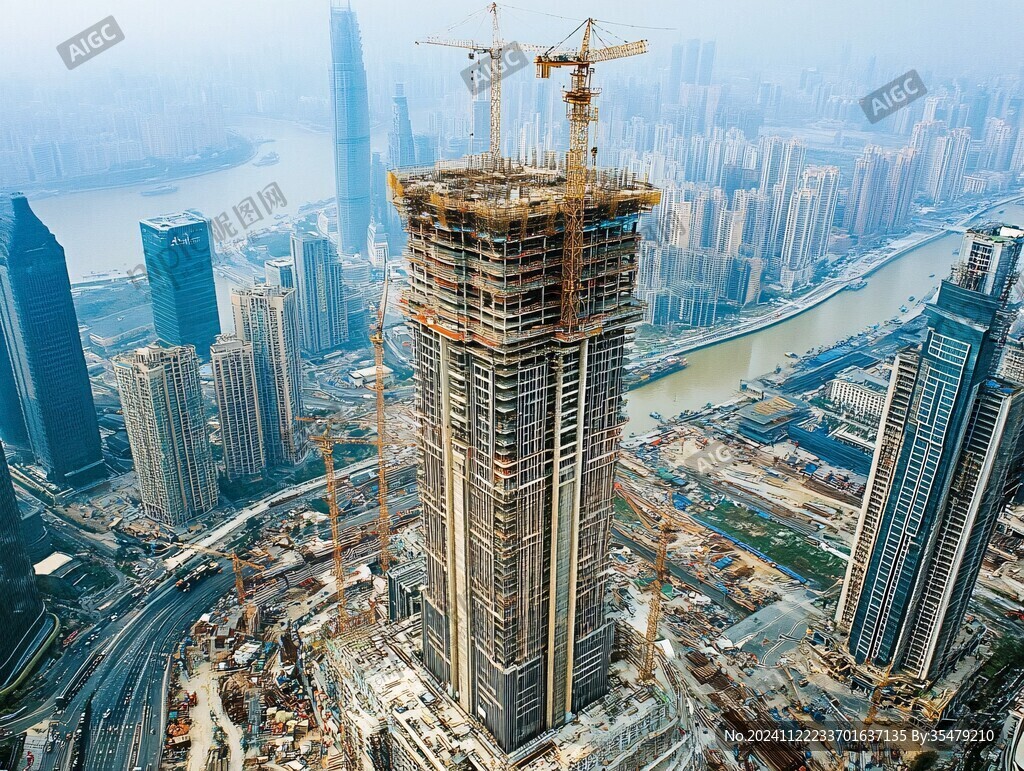 象征第一高楼拖延工期