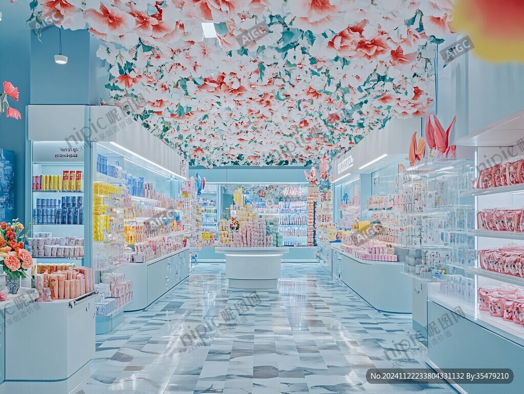 美妆店内景