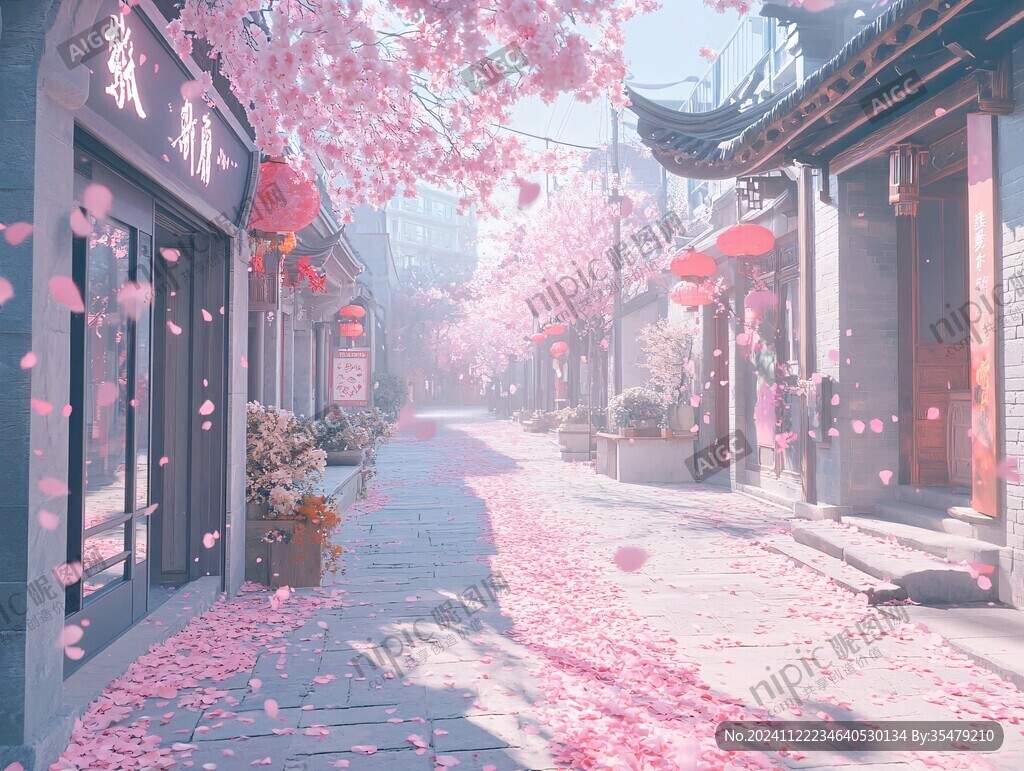牛年花街