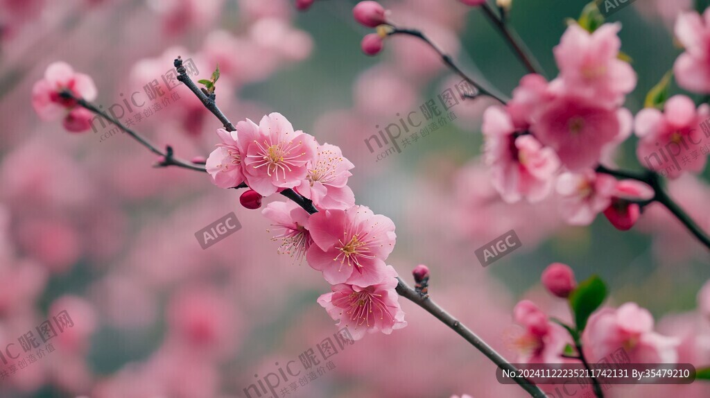 唯美桃花高清壁纸