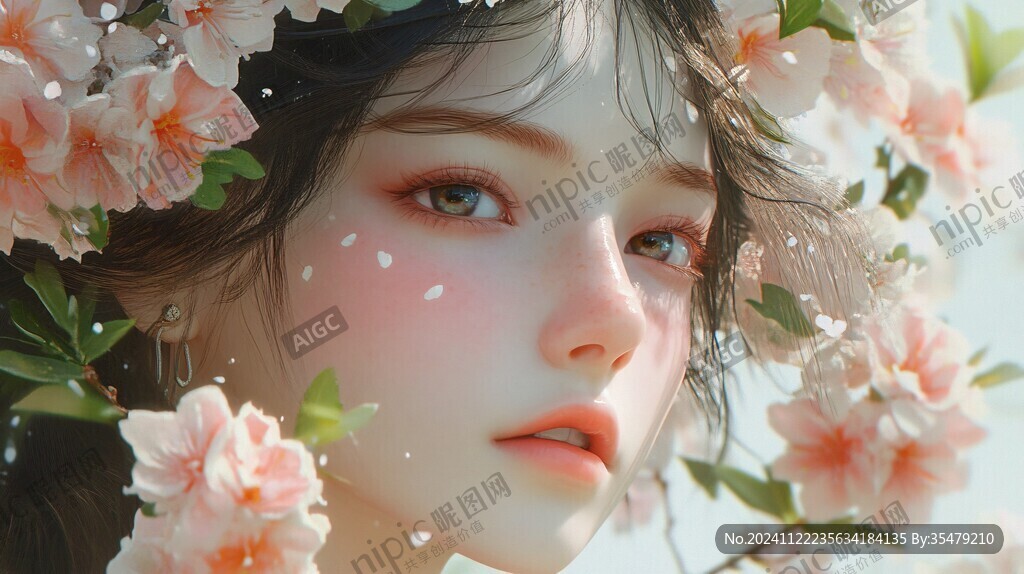 写实人物插画