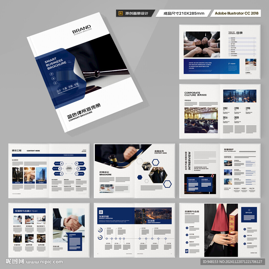 大气律师事务所画册