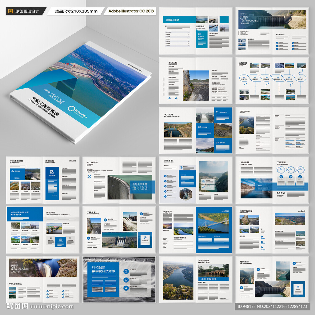 大坝宣传册 