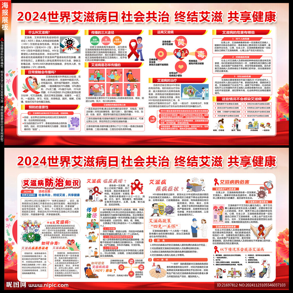 艾滋病宣传栏