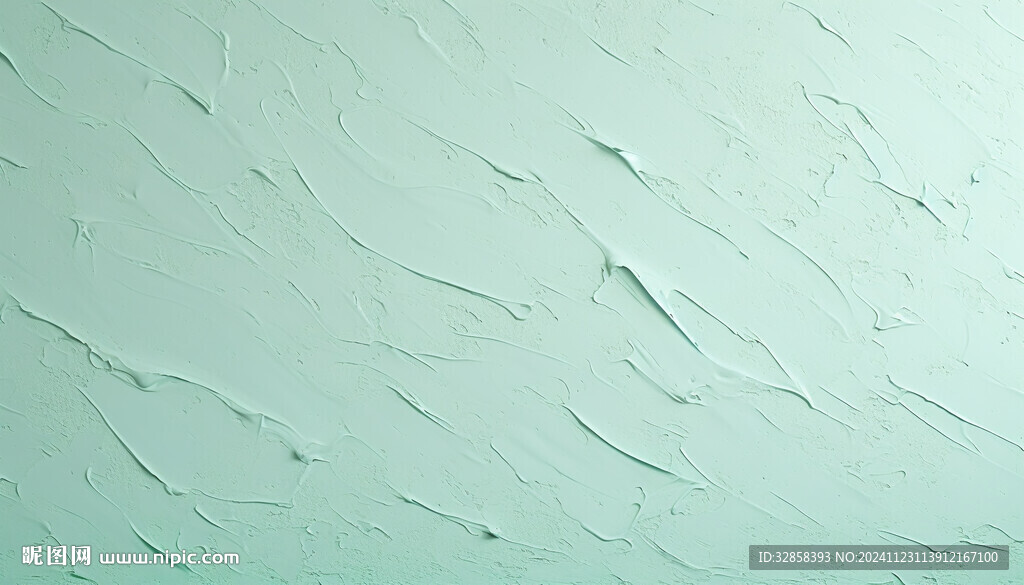 绿色油彩油漆水彩水粉涂鸦背景