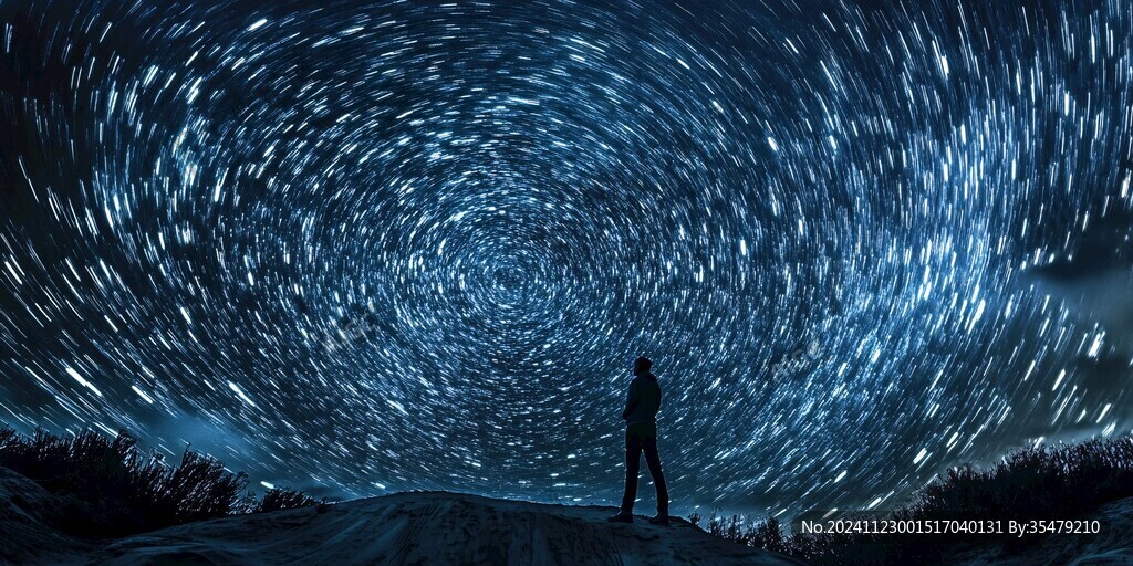仰望星河的人