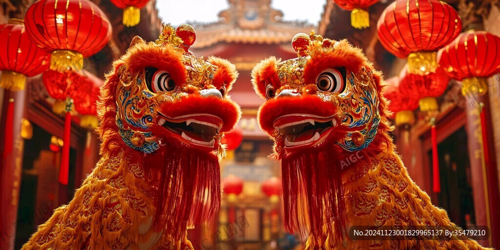 舞龙舞狮壁纸