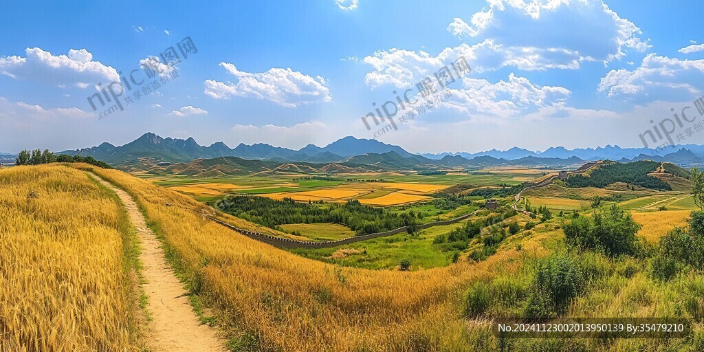 超宽幅田园景色