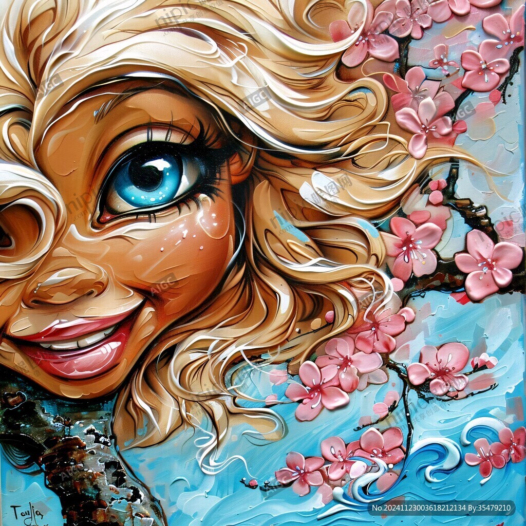 卡通立体画