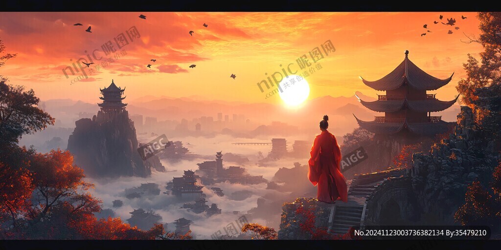 古风人物大场景