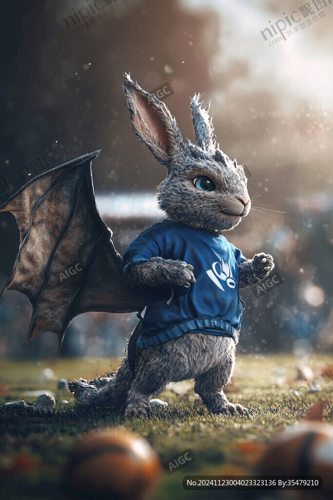 酷帅霸气兔形象