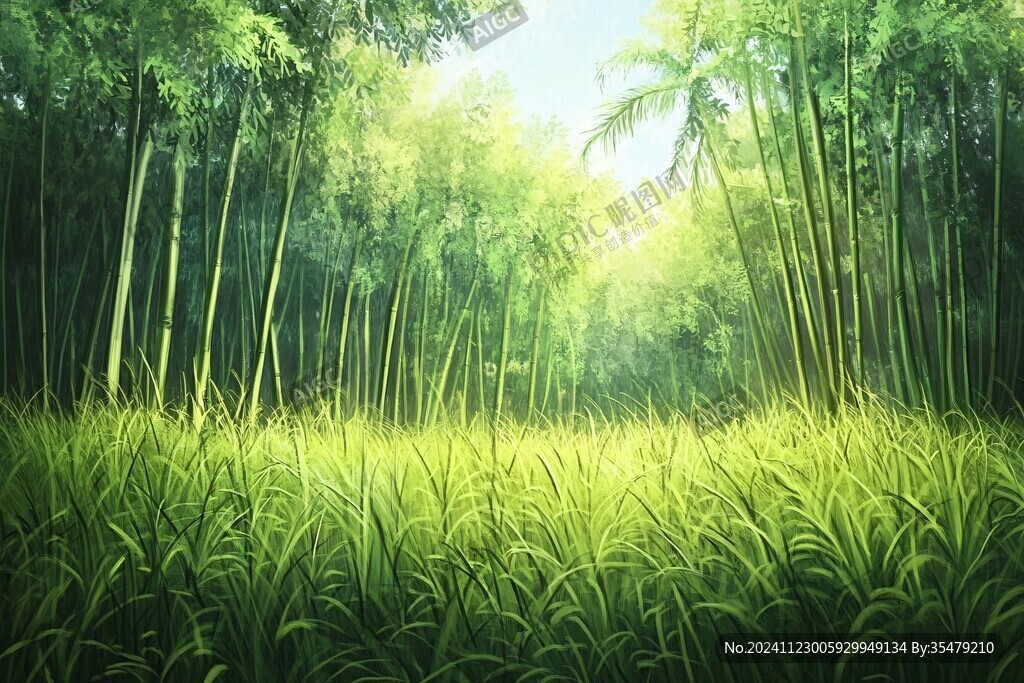 竹林背景桌面